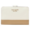 ケイトスペード 財布（レディース） 【最大5,000円OFFクーポン対象】ケイトスペード 2つ折り財布 kate spade スペンサー PWR00279 389 レディース ホワイト