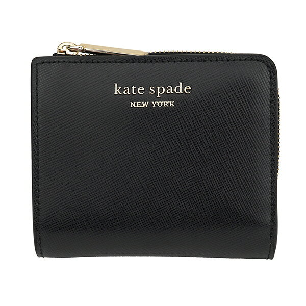 ケイトスペード 2つ折り財布 kate spade スペンサー PWR00282 001 レディース ブラック 黒のサムネイル