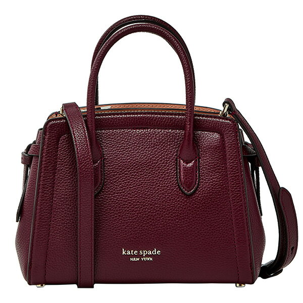 【50%OFF★楽天スーパーSALE対象！】ケイトスペード ハンドバッグ kate spade ノット PXR00438 600 レディース ワインレッド【当店通常価格 31,800円】のサムネイル