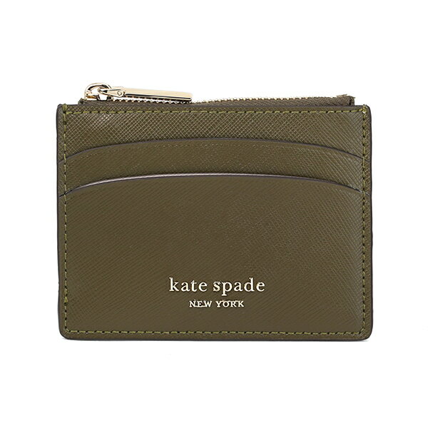 【最大5,000円OFFクーポン対象】ケイトスペード カードケース kate spade スペンサー PWR00017 300 レディース カーキ グリーン