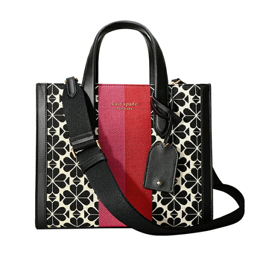 【最大5,000円OFFクーポン】ケイトスペード ハンドバッグ kate spade スペードフラワー ジャガード K6840 250レディース クリーム ブラック 黒 【最大5,000円OFFクーポン】ケイトスペード ハンドバッグ kate spade スペードフラワー ジャガード K6840 250レディース クリーム ブラック 黒