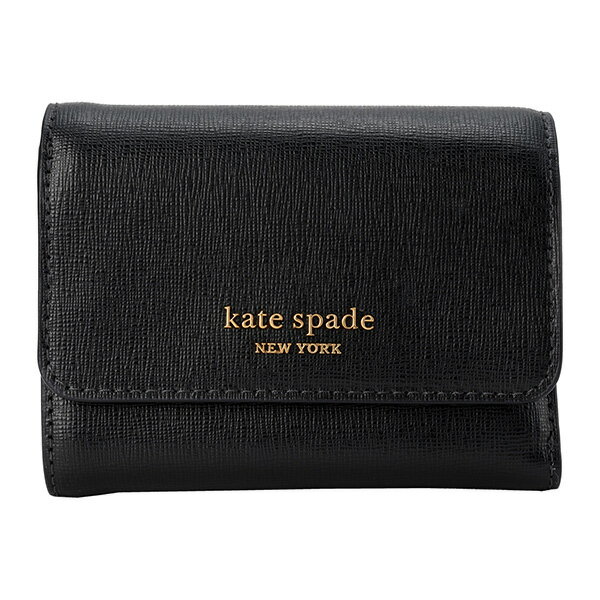 ケイトスペード 3つ折り財布 kate spade モーガン K8930 001 レディース ブラック 黒