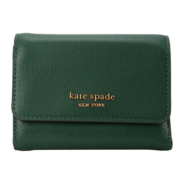 ケイトスペード 財布（レディース） 【最大5000円OFFクーポン対象】ケイトスペード 3つ折り財布 kate spade モーガン K8930 300 レディース グリーン 緑