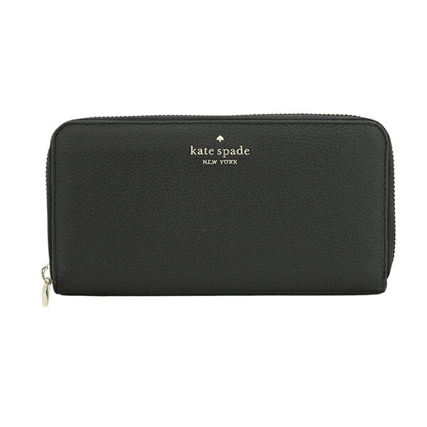 【P5倍5/1限定さらに最大5,000円クーポン対象】ケイトスペード 長財布(ラウンドファスナー) kate spade レイラ WLR00392 001 レディース ブラック 黒のサムネイル