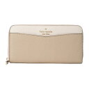 【P10倍4/25限定さらに最大5000円クーポン対象】ケイトスペード 長財布 kate spade レイラ WLR00402 250 レディース ベージュ ホワイト