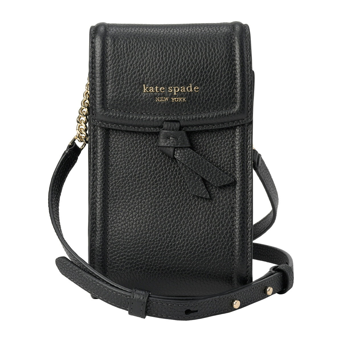 【最大5,000円OFFクーポン対象】ケイトスペード ショルダーバッグ kate spade ノット K6376 001 レディース ブラック 黒のサムネイル