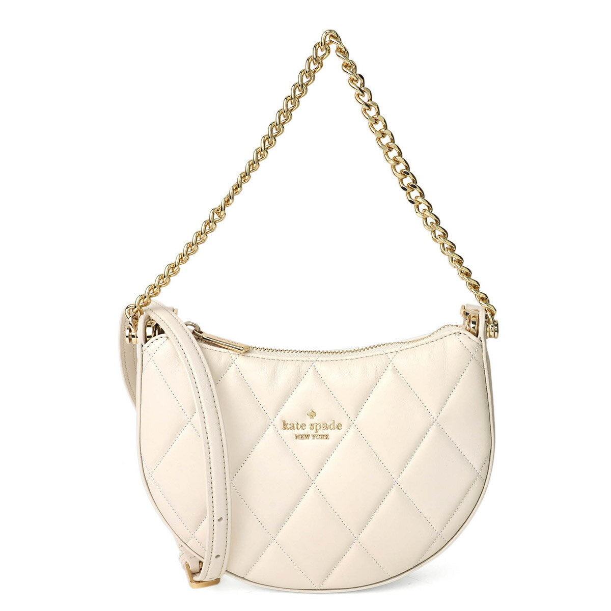 KATE SPADE - ケイトスペード ショルダーバッグ kate spade キャリー KC495 100 レディース ホワイト 白【1万円で1,000円OFF★最大5,000円OFFクーポン配布中】