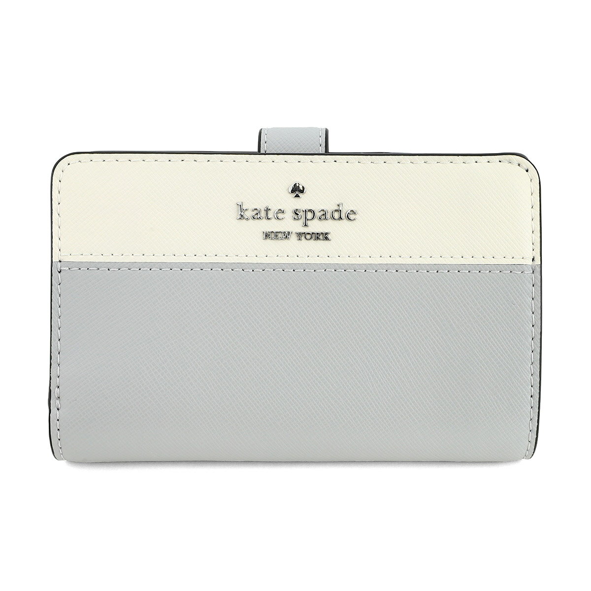 【最大5,000円OFFクーポン対象】ケイトスペード 2つ折り財布 kate spade マディソン KC511 020 レディース グレー オフホワイト 白