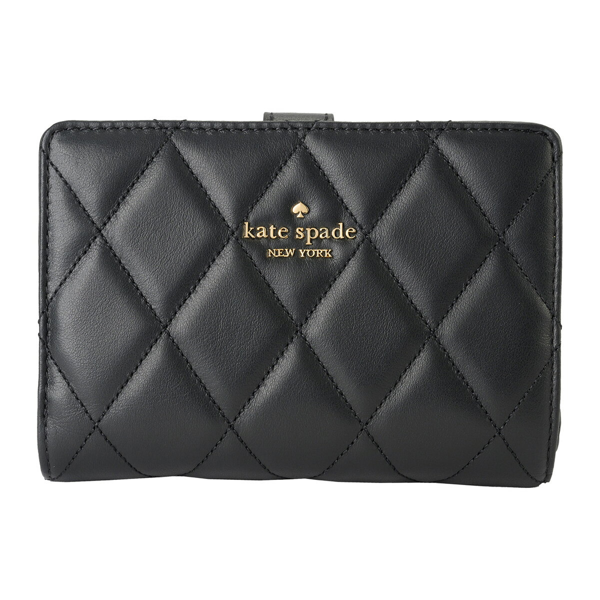 楽天ブランドストリートリング【最大5,000円OFFクーポン対象】ケイトスペード 2つ折り財布 kate spade キャリー KG424 001 レディース ブラック 黒