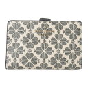 【P5倍7/10限定★さらに1万円で1500円OFF最大3万円OFFクーポン】ケイトスペード 2つ折り財布 kate spade スペード フラワー KG488...