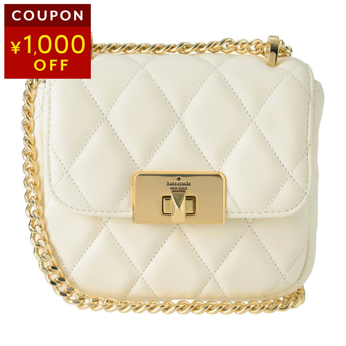 樂天商城 - ケイトスペード ショルダーバッグ kate spade キャリー KJ956 100 レディース ホワイト 白【P5倍★5/30 0:00〜6/2 09:59まで！さらに1万円で1,000円OFF★最大5,000円OFFクーポン配布中】