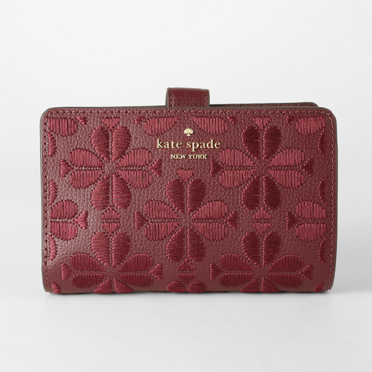 Rakuten - ケイトスペード 2つ折り財布 kate spade スペード フラワー KL899 600 レディース レッド 赤