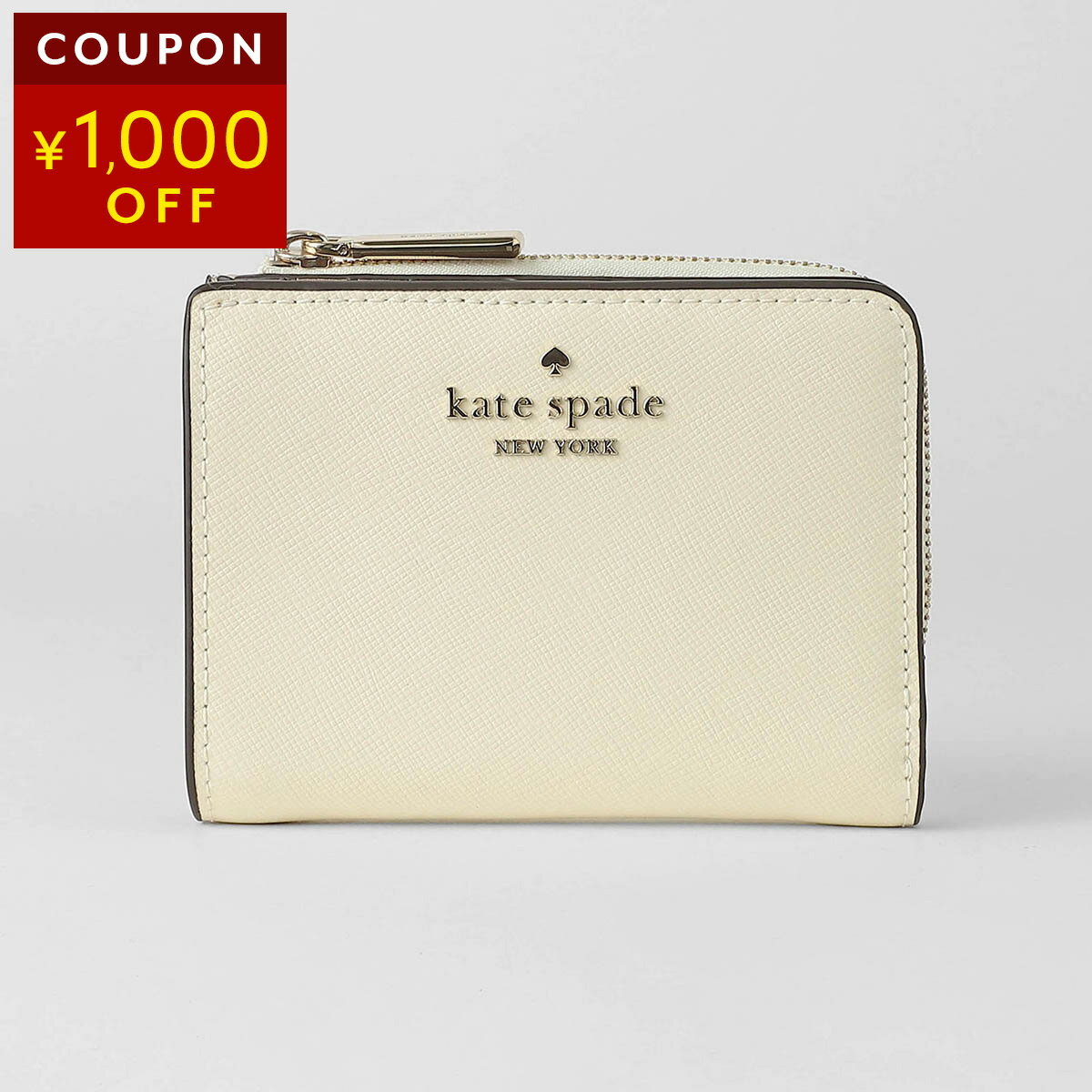 Other - ケイトスペード 2つ折り財布 kate spade マディソン KN767 100 レディース ホワイト 白【1万円で1,000円OFF★最大5,000円OFFクーポン配布中】