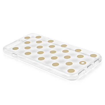 【30%OFF楽天スーパーSALE対象☆】ケイトスペード iPhone7 Plus/iPhone8 Plus スマートフォンケース kate spade 8ARU1923 915 ブランド小物 アイフォンケース IPHONE CASES LE PAVILLION CLEAR IPHONE 7 Plus CASE レディース CLEAR/GOLD クリア/ゴールド 金 クリスマス 透明