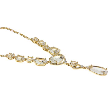 ケイトスペード ネックレス kate spade WBRUE383 921 アクセサリー クリスタルカスケード CRYSTAL CASCADE MINI NECKLACE レディース CLEAR(クリア)/GOLD クリア ゴールド 金 ミニ Y字 上品 エレガント【 ケートスペード 送料無料】