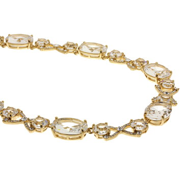 ケイトスペード ネックレス kate spade WBRUE386 921 アクセサリー クリスタルカスケード CRYSTAL CASCADE NECKLACE レディース CLEAR(クリア)/GOLD クリア ゴールド 金 クリスタルカラー 上品 エレガント【 ケートスペード 送料無料】