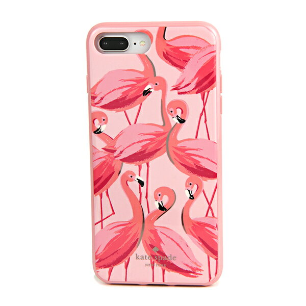 ケイトスペード iPhone7 Plus/iPhone8 Plus スマートフォンケース kate spade 8ARU2730 673 ブランド小物 アイフォンケース IPHONE CASES PAINTED FLAMINGOS レディース PINK MULTI ピンクマルチ クリスマス フラミンゴ アイフォン7プラス/8プラス スマホケース アイフォーン