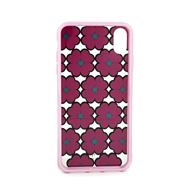 【1万円以上で500円OFFクーポン★8/4(水)14：00まで】ケイトスペード iPhoneXS Max スマートフォンケース kate spade 8ARU6239 974 ブランド小物 アイフォンケース IPHONE CASES GRAPHIC CLOVER レディース MULTI(マルチ) マルチ/ワインレッド【 送料無料】