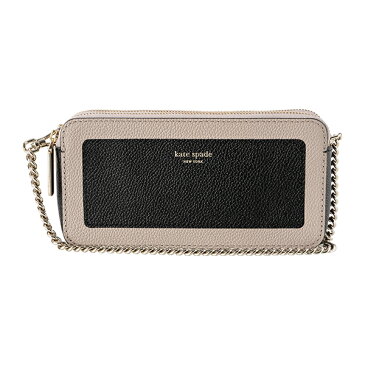 【最大2000円OFFクーポン配布中★11/11(月)14：00まで】ケイトスペード ショルダーバッグ kate spade PWRU7132 106 バッグ マルゴー MARGAUX DOUBLE ZIP MINI CROSSBODY レディース BLK/WMTAUP ブラック/ベージュ【 ケートスペード 送料無料】