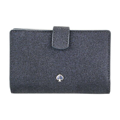 【1000円OFFクーポン】ケイトスペード 2つ折り財布 kate spade バージェス コート PWRU7432 479 レディース ダークネイビー 青