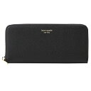 【GWスペシャル★最大10,000円OFFクーポンあり】ケイトスペード 長財布(ラウンドファスナー) kate spade マルゴー PWRU7771 001 レディース ブラック 黒