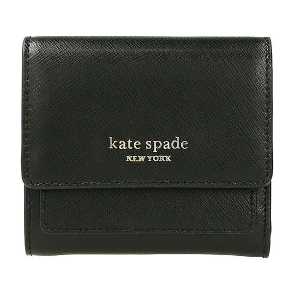 ケイトスペード 2つ折り財布 kate spade スペンサー PWRU7913 001 レディース ブラック 黒のサムネイル