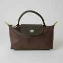 【P5倍★10/14 20:00〜10/15 23:59まで!さらに最大5,000OFFクーポン】ロンシャン ポーチ LONGCHAMP ル プリアージュ グリ...