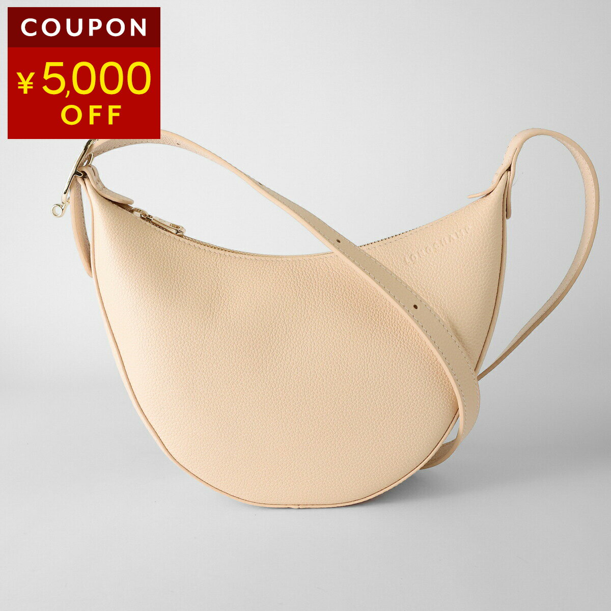 ロンシャン ショルダーバッグ LONGCHAMP ルフローネ S クロスボディバッグ 10337 021 407 レディース ピンク ベージュ【5,000円OFF★スーパーSALEクーポン】