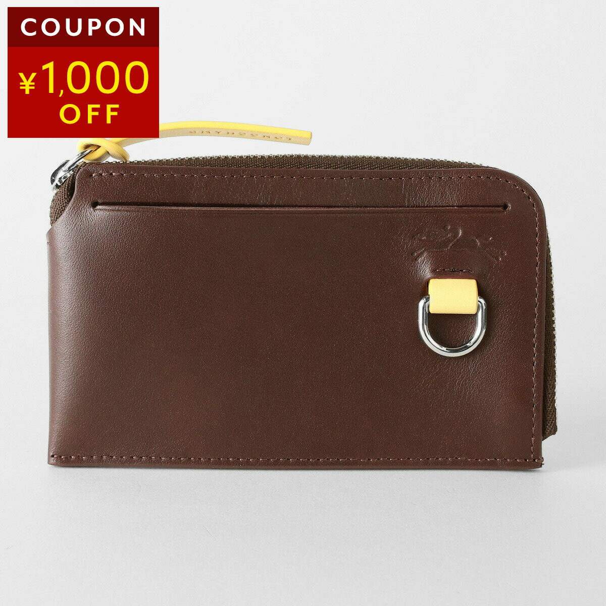 樂天商城 - ロンシャン カードケース LONGCHAMP ポケットコレクション TWO TONE ZIP CARD HOLDER 30048 HIM 002 レディース ブラウン 茶色【P5倍★5/30 0:00〜6/2 09:59まで！さらに1万円で1,000円OFF★最大5,000円OFFクーポン配布中】