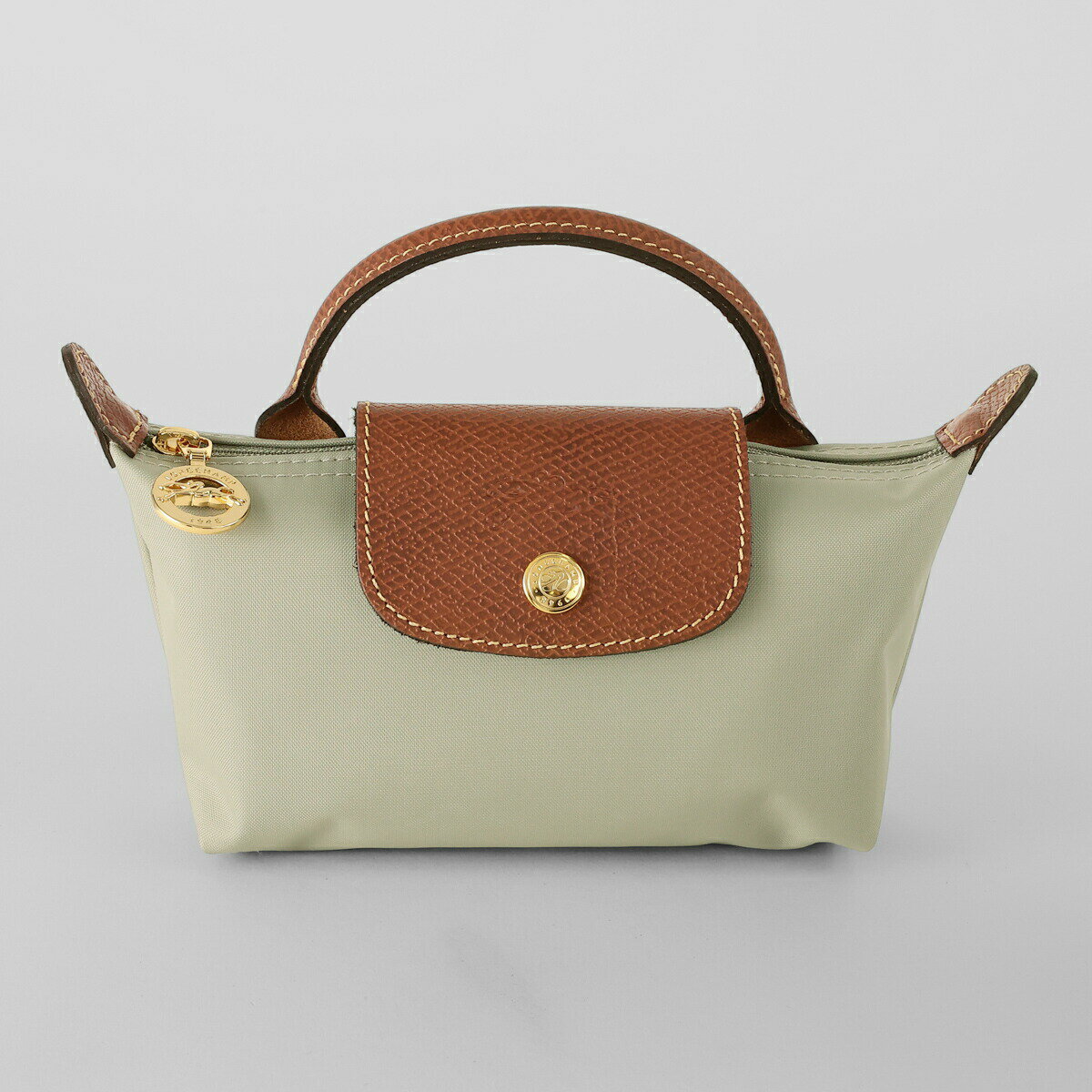 ロンシャン ポーチ LONGCHAMP ル プリアージュ オリジナル ハンドル付きポーチ 34175 089 349 レディース グレージュ【1万円以上で1,000円OFF★最大5,000円OFFクーポン配布中】