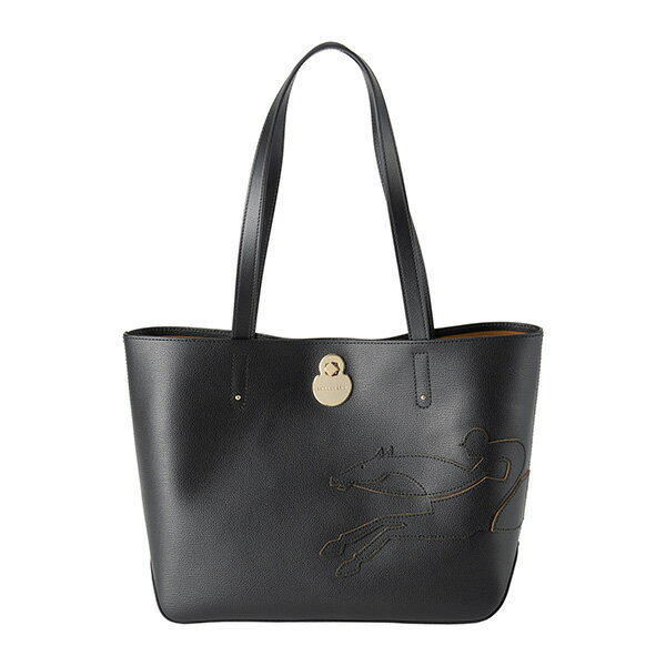 ロンシャン トートバッグ LONGCHAMP 1378 918 001 バッグ ショップ イット SHOP IT TOTE BAG S レディース NOIR ブラック 黒 騎手 パッチ スタイリッシュ【 送料無料】