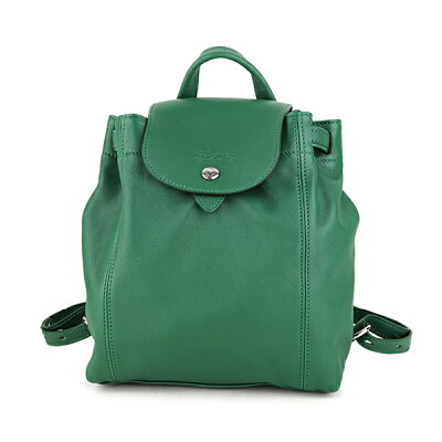【スーパーSALE限定★2000円OFFクーポン対象】ロンシャン リュックサック LONGCHAMP ル・プリアージュ キュイール BACKPACK XSサイズ 1306 737 D91 レディース グリーン 緑