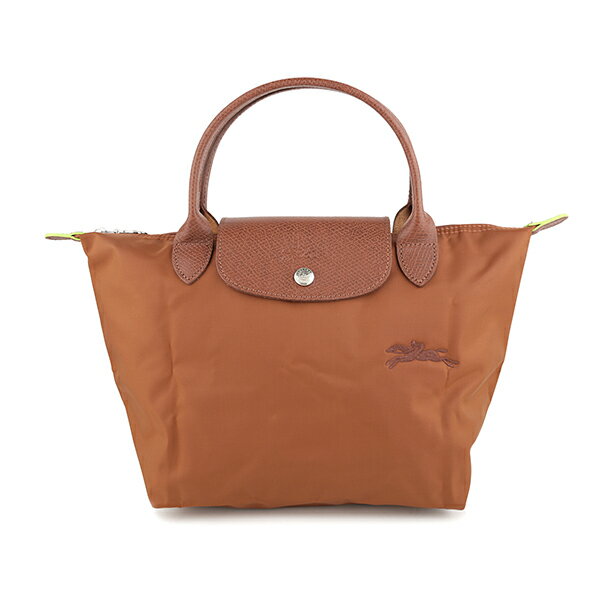 【期間限定8/10～16まで！ポイント5倍★最大5000円OFFクーポン併用可】ロンシャン ハンドバッグ LONGCHAMP ル プリアージュ グリーン トップハンドルバッグ Sサイズ 1621 919 504 レディース ブラウン 茶のサムネイル