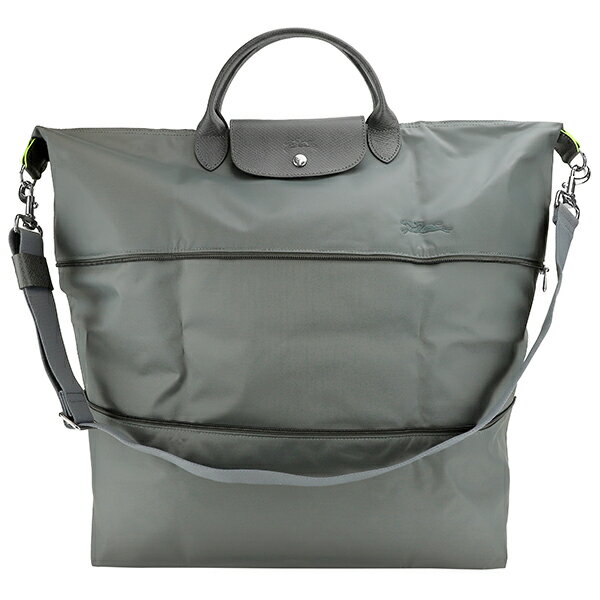 【最大5000円OFFクーポン2/9 14:00まで】ロンシャン ボストンバッグ LONGCHAMP ル・プリアージュ グリーン トラベルバッグ 1911 919 P66 レディース グレーのサムネイル