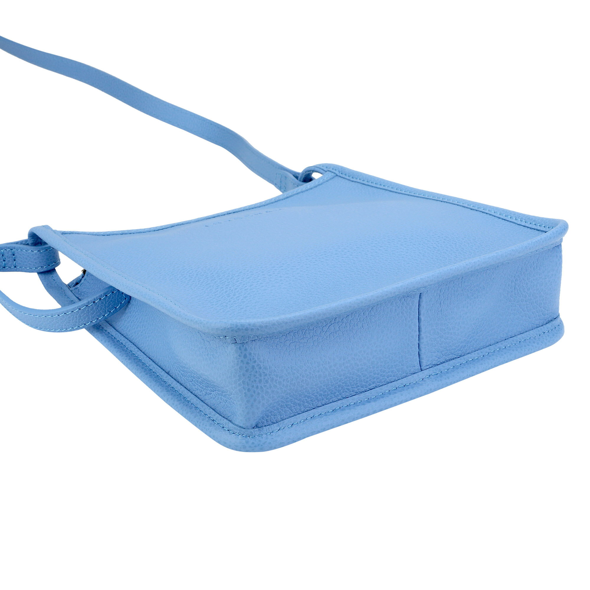 ロンシャン ショルダーバッグ LONGCHAMP ル フローネ ジップクロスボディバッグ Sサイズ 10138 021 529 レディース ライトブルー 水色【3,000円OFF★決算クーポン】