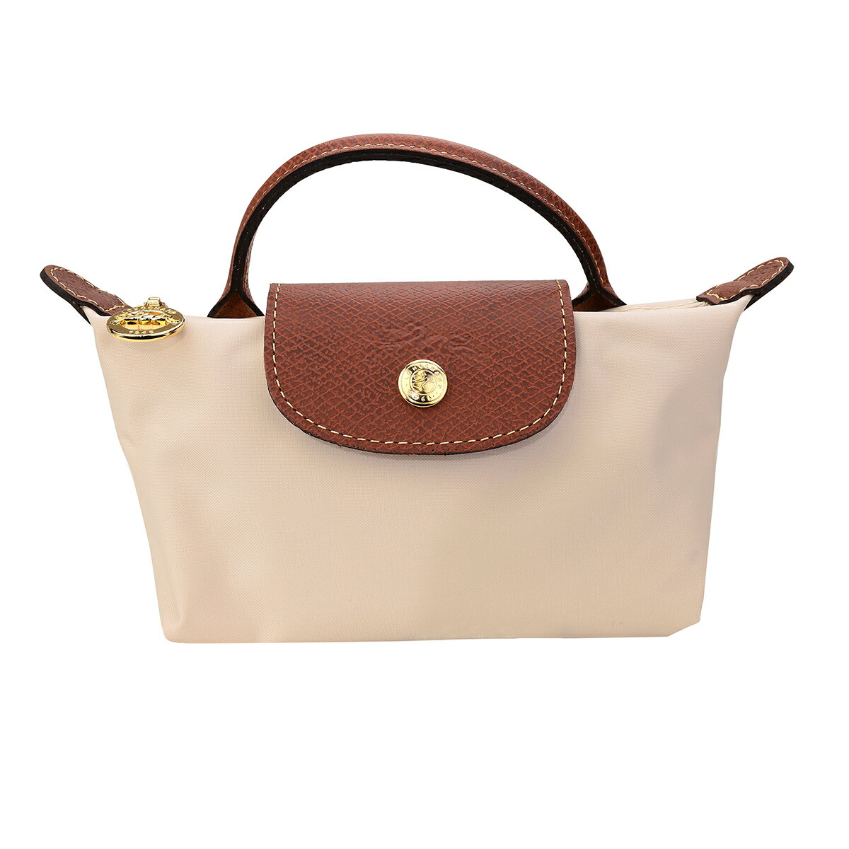 【P5倍★12/14〜15★さらにクーポンで最大10,000円OFF】ロンシャン ポーチ LONGCHAMP ル プリアージュ オリジナル ハンドル付きポーチ 34175 089 P71 レディース ベージュのサムネイル