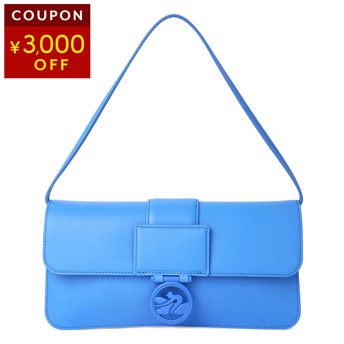 乐天商城 - ロンシャン ハンドバッグ LONGCHAMP ボックス-トロット ショルダーバッグ Mサイズ 10214 HBW 487 レディース ブルー 青【P5倍★5/30 0:00〜6/2 09:59まで！さらに1万円で1,000円OFF★最大5,000円OFFクーポン配布中】