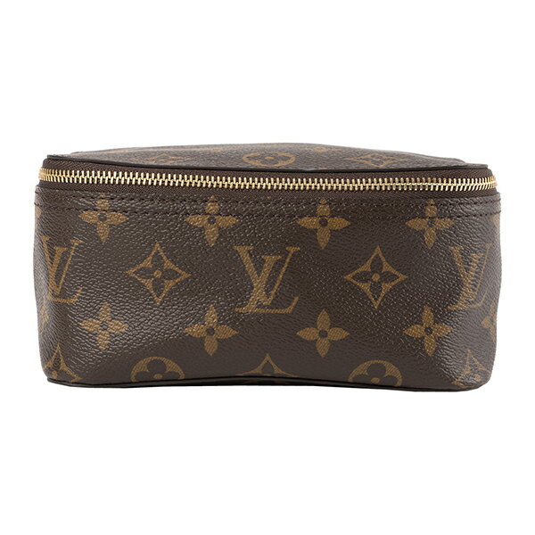 ルイヴィトン 【P5倍5/15限定さらに最大5000円クーポン対象】ルイヴィトン ポーチ Louis Vuitton モノグラム キューブ・ドゥ・ランジュモン PM M43688 レディース ブラウン 茶