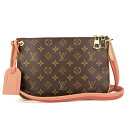 【最大3000円OFFクーポン対象】ルイヴィトン ショルダーバッグ Louis Vuitton M44283 バッグ モノグラム MONOGRAM ロレッタ レディース VIEUX ROSE ブラウン/ピンク ツートーン スタイリッシュ【 ルイ・ヴィトン ビトン 送料無料】