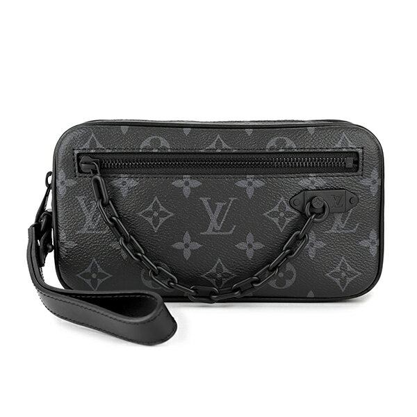 ルイヴィトン ポーチ Louis Vuitton モノグラム・エクリプス ポシェット・ヴォルガ M68321 メンズ グレーのサムネイル