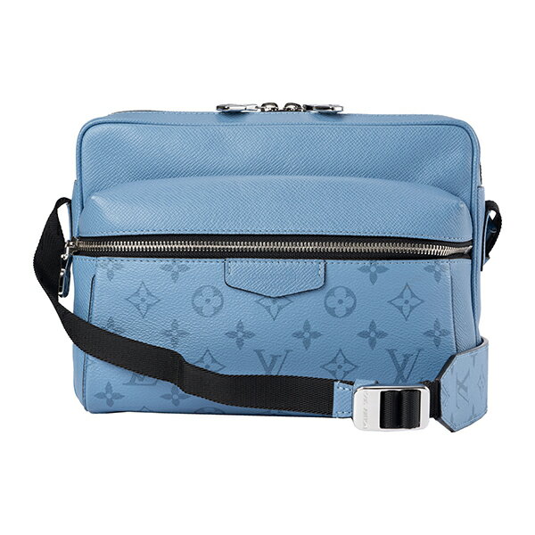 ルイヴィトン ショルダーバッグ Louis Vuitton タイガラマ アウトドア・メッセンジャー M30749 メンズ ブルーデニム 青 水色のサムネイル