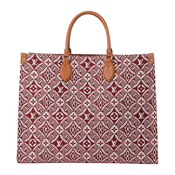 【最大3000円OFFクーポン★7/28(水)14：00まで】ルイヴィトン トートバッグ Louis Vuitton M57185 バッグ シンス 1854 SINCE 1854 オンザゴー GM レディース BORDEAUX(ボルドー) ボルドー【 送料無料】