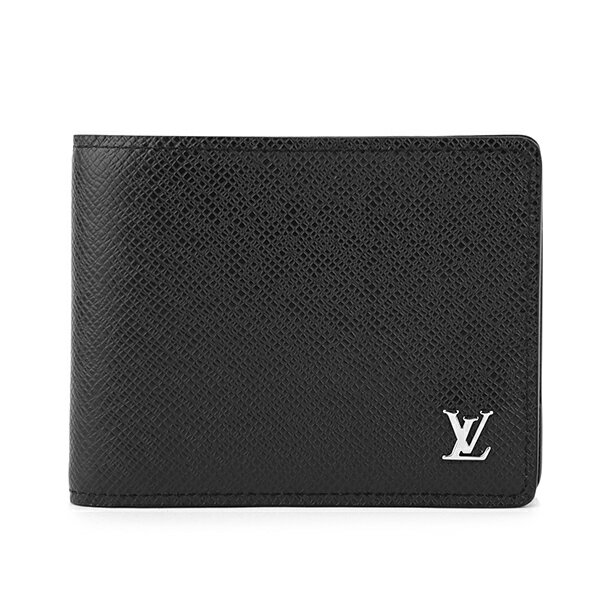 【P5倍5/20限定さらに最大5,000円OFFクーポン】ルイヴィトン 2つ折り財布 Louis Vuitton タイガ ポルトフォイユ・ミュルティプル M30295 メンズ ブラック 黒