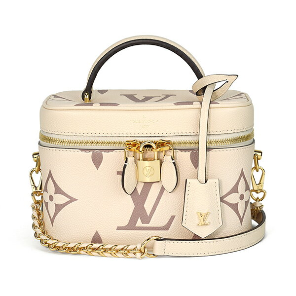 ルイヴィトン ハンドバッグ Louis Vuitton モノグラム アンプラント ヴァニティ PM M45599 レディース ライトベージュ グレージュのサムネイル