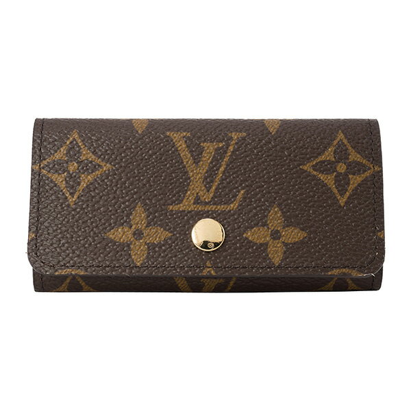 ルイヴィトン キーケース 【P5倍6/1限定さらに最大5,000円OFFクーポン対象】ルイヴィトン キーケース Louis Vuitton モノグラム ミュルティクレ 4 M69517 レディース ブラウン 茶