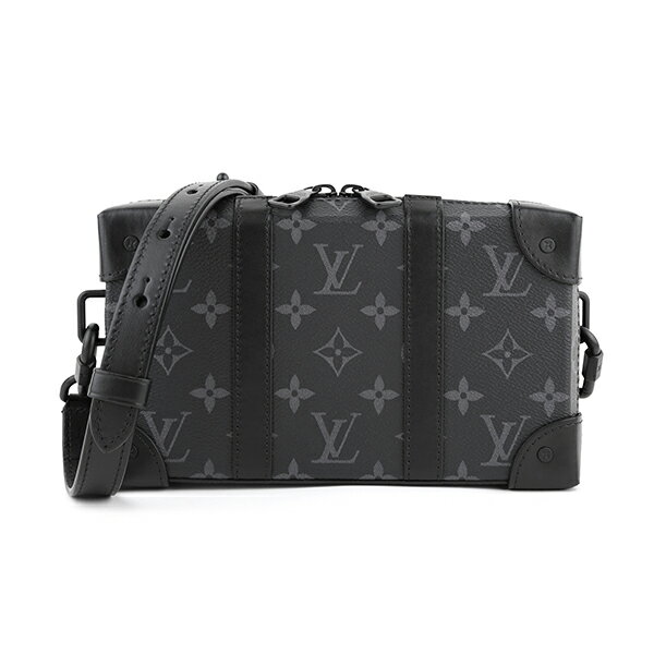 ルイヴィトン ショルダーバッグ Louis Vuitton モノグラム・エクリプス ソフトトランク・ウォレット M69838 メンズ グレー ブラック 黒のサムネイル
