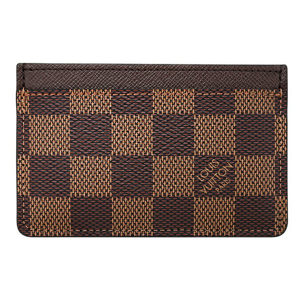 【最大5000円OFFクーポン対象】ルイヴィトン カードケース Louis Vuitton ダミエ ポルト カルト・サーンプル N61722 ユニセックス ブラウン 茶