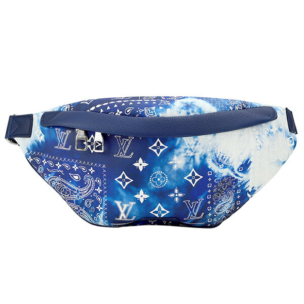 【最大5000円OFFクーポン配布中】ルイヴィトン ウエストバッグ・ボディバッグ Louis Vuitton モノグラム バンダナ M20587 ユニセックス ブルー 青のサムネイル