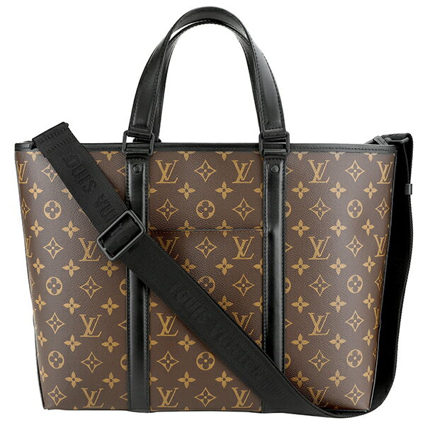 【最大5000円OFFクーポン配布中!】ルイヴィトン トートバッグ Louis Vuitton モノグラム マカサー M45734 ユニセックス ブラウン 茶 ブラック 黒のサムネイル