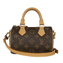 【GWスペシャルP5倍★5/6まで!さらに最大5,000円OFFクーポン対象】ルイヴィトン ショルダーバッグ Louis Vuitton モノグラム ナノ・スピ...